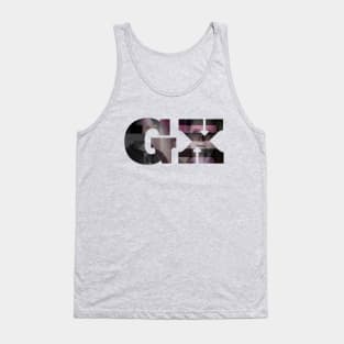 Glitch GX Text Image Tank Top